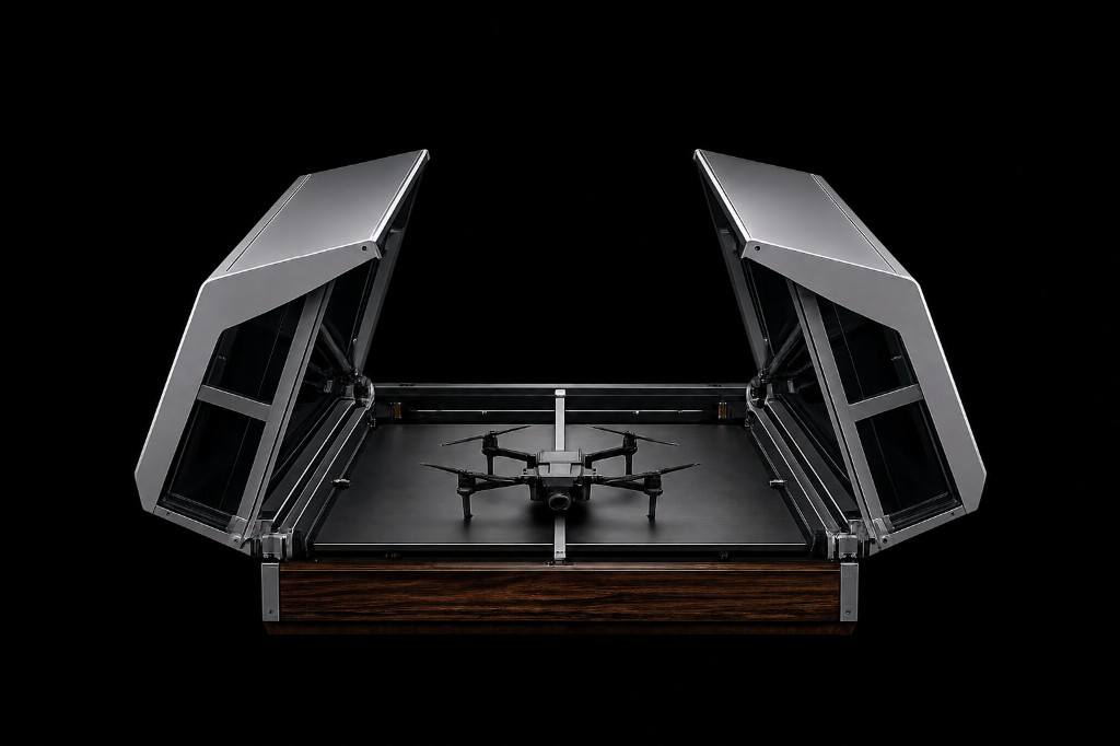 Skymind Dock with doors open